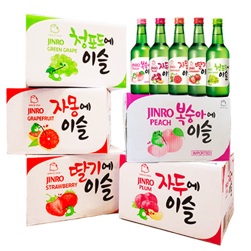 Jinro Carton Mix and Match Soju Alcohol Delivery Singapore